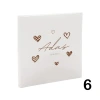 Album dziecięcy na chrzest, urodziny, metryczka do wyboru, wklejany, 30 kremowych stron, personalizowany, 12 wzorów